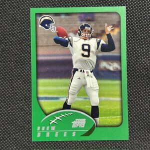 2002 Topps - #163 Drew Brees - San Diego Chargers Football Card HOF